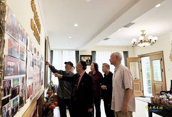 中国画学会领导莅临港澳台美协参观指导