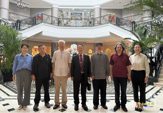 中国画学会领导莅临港澳台美协参观指导