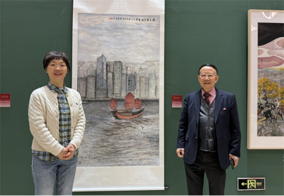 港澳台美协主席蔡豪杰出席第三届中国画学会展开幕典礼并致辞